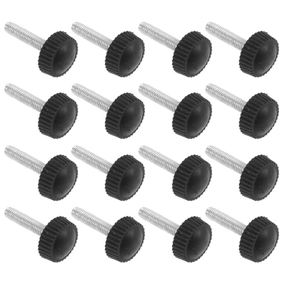 20pcs Hand Tightening Screws Quick Removal Screws Mechanical Screws Replacement Parts M6x20
