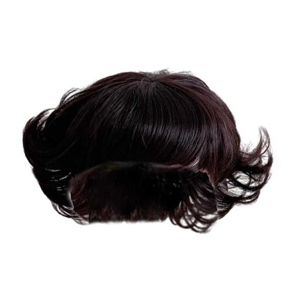 Fun Baby Cosplay Wig Caps High Simulation Short Curly Headwear Hat Hairwear