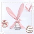 thumbnail image 4 of Easter Bunny Ear Tree Topper - Adorable Bunny Ear Styled Decor for Mini Easter Trees, Festive Home Decoration & Perfect Gift for Easter Celebrations, Cute Spring Holiday Tree Accent, 10*15in, Pink, 4 of 9