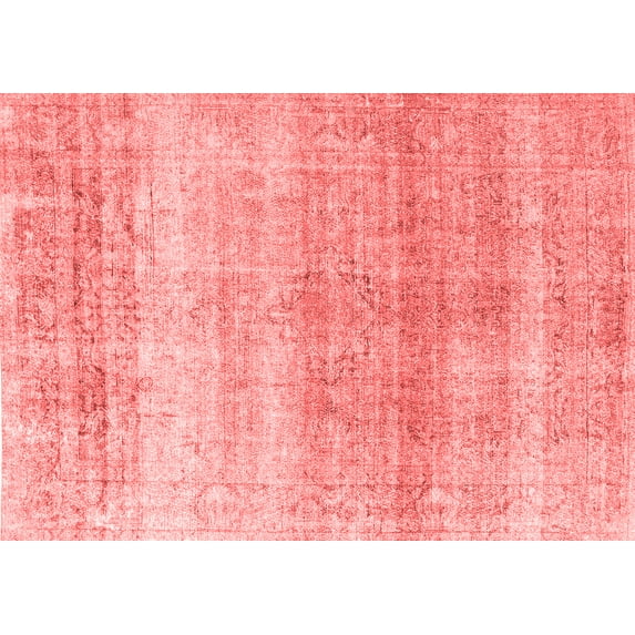 Ahgly Company Indoor Rectangle Persian Red Traditional Area Rugs, 4' x 6'