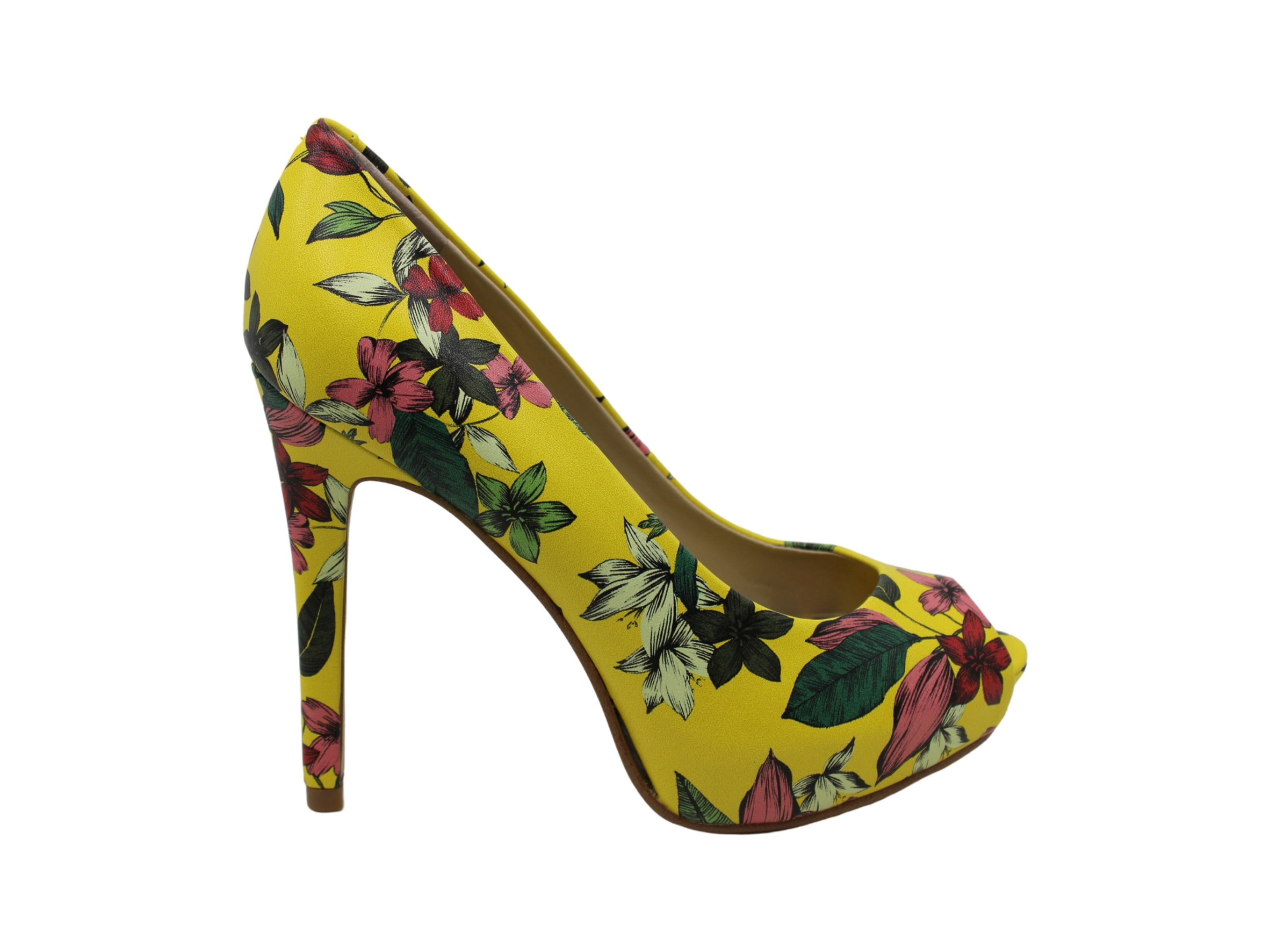 guess honora peep toe