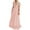 Pink, variant on Dihao Dresses for Women Plus Size Women'S V Neck Short Sleeve Floral Lace Wedding Dress Bridesmaid Cocktail Party Maxi Dress