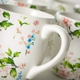 thumbnail image 2 of Sullivans 4.25" Peacock & Floral Mug Set of 4, Ceramic, 2 of 4