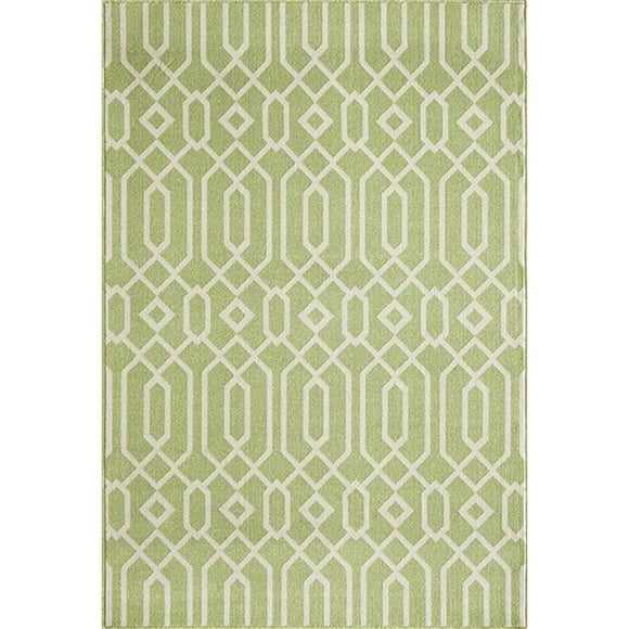 Momeni Baja 2'3" X 4'6" Transitional Rug in Green