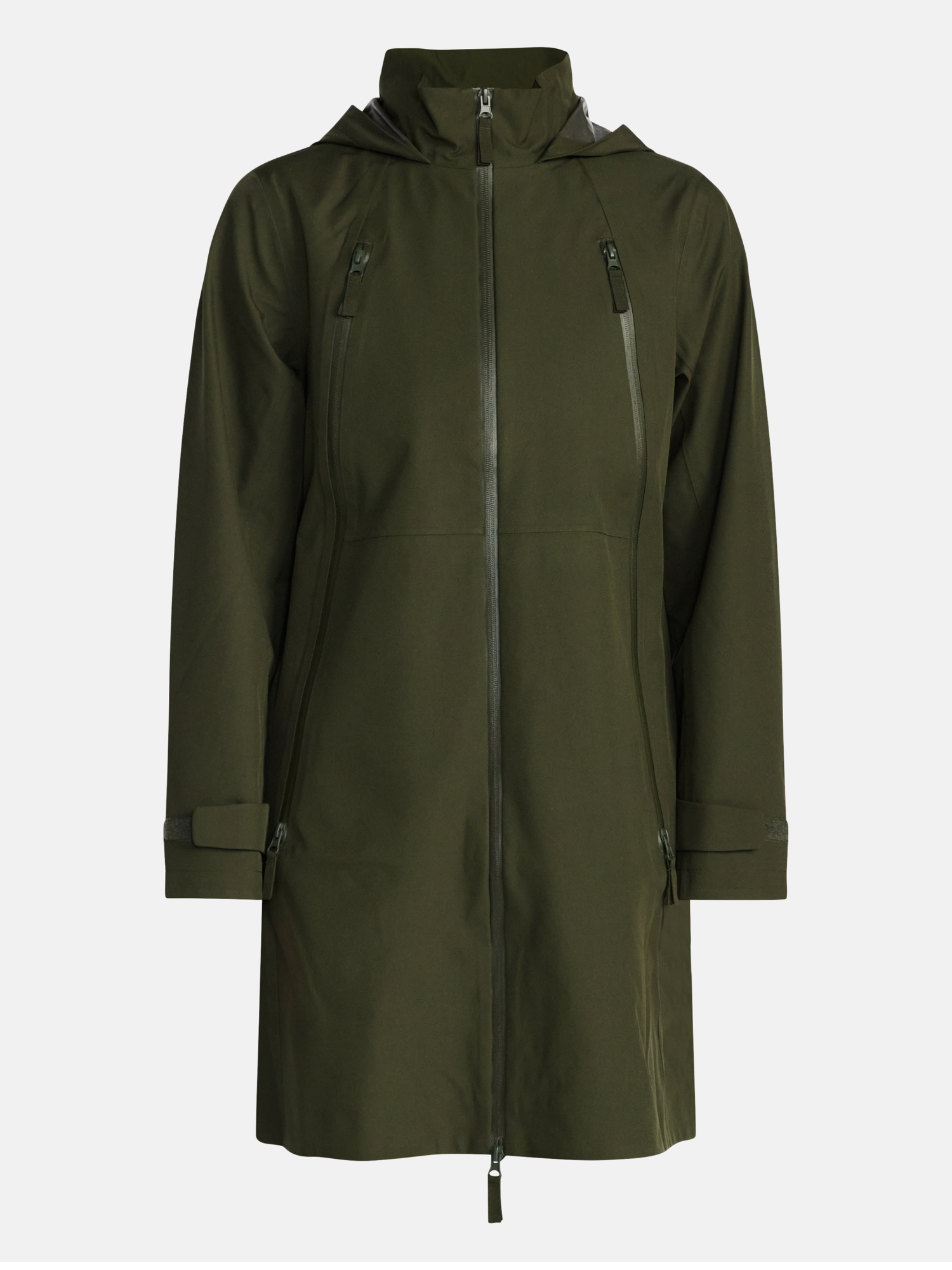 Ozark Trail Women's Long Zip Rain Jacket photo 6