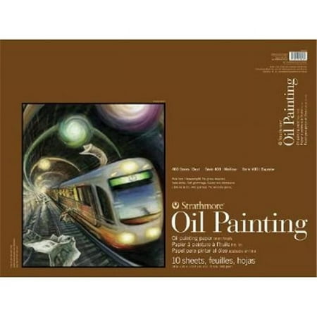 UPC: 0012017430480 | Strathmore Oil Painting Paper Pad  400 Series  18  x 24