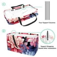 thumbnail image 4 of Petal flower Foldable Reusable Large Capacity Oxford Cloth Cube Organizer Shopping Bag Basket Organizer, 4 of 7