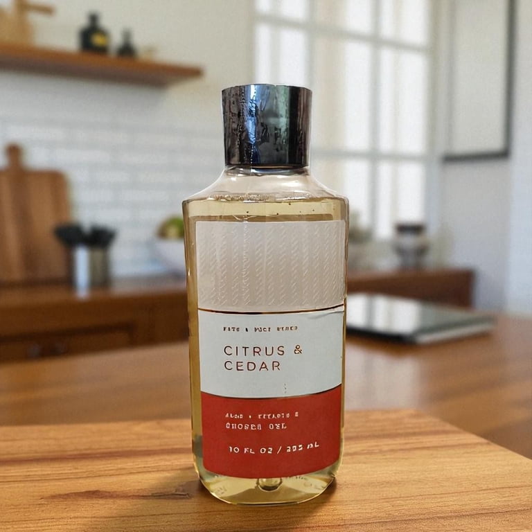 Bath and Body Works CITRUS & CEDAR Shower Gel Wash (10 FL OZ / 295