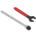 thumbnail image 1 of Straight Shank Tool Holder , Milling Chuck Holder CNC Extension Rod ER11 Collet Chuck Extension Rod with Wrench CNC Milling Accessories, 1 of 7