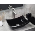 thumbnail image 1 of Kit Stylo Satín Esatto® Paquete Completo DE Lavabo Negro con Llave y Desagües Listo PARA Instalar, 1 of 4