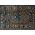 thumbnail image 1 of Ahgly Company Indoor Rectangle Persian Light Blue Traditional Area Rugs, 8' x 10', 1 of 4