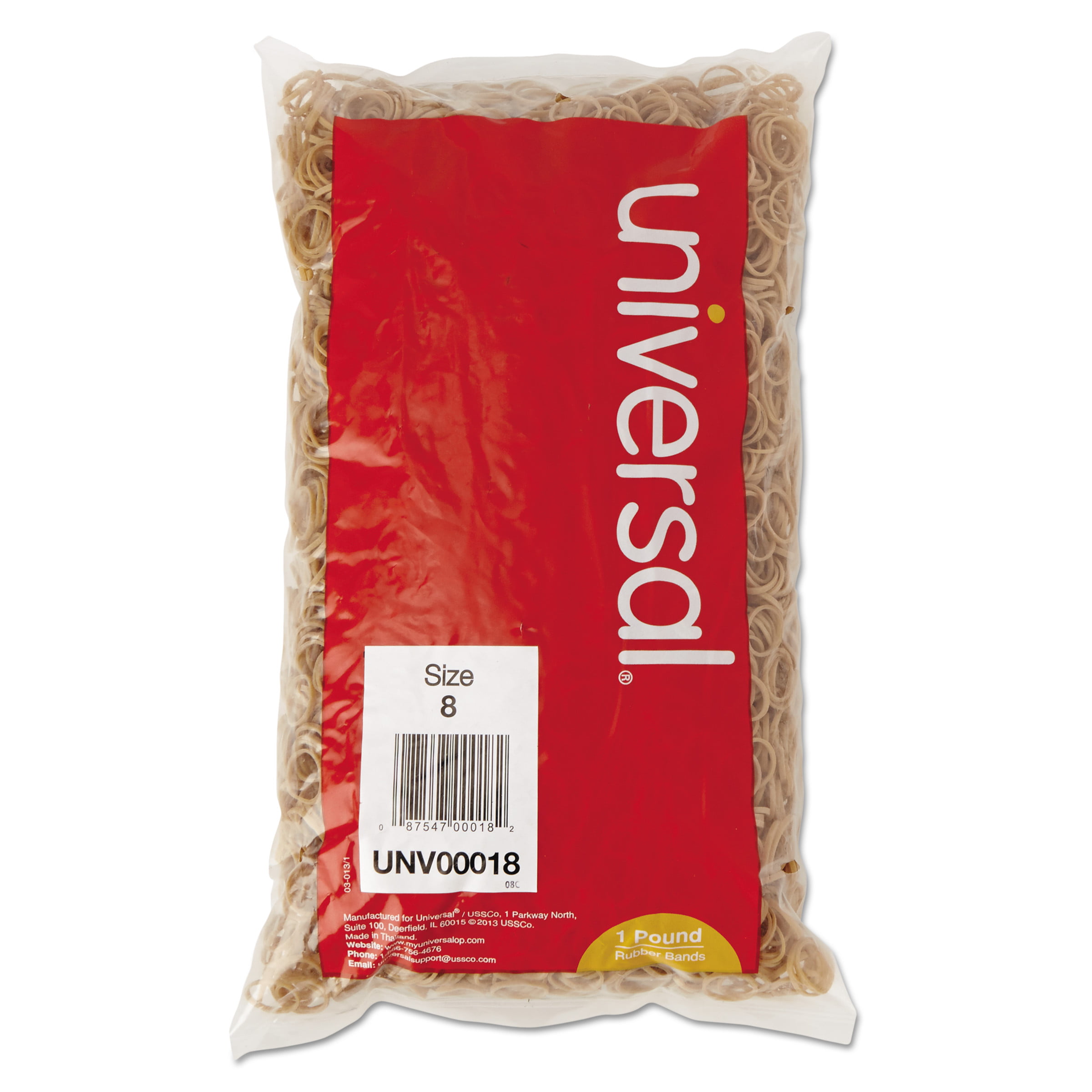 Universal Rubber Bands 1lb Pack Size 16 
