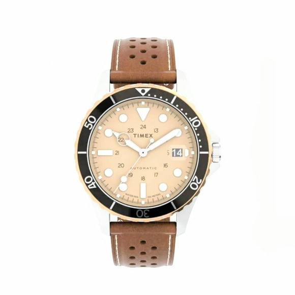 Reloj Automático TIMEX TW2V41500 Tono Marron