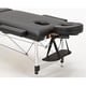 thumbnail image 2 of Mesa de masaje Reposacabezas ajustable Cojín para la cabeza Almohada facial Accesorios de masaje Negro, 2 of 9