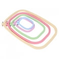 thumbnail image 4 of Cross-Stitch Hoops, Embroidery Hoops, 5Pcs Embroidery Frame For Student, 4 of 8