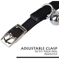 thumbnail image 5 of Collar de terciopelo brillante para gatos, suave, ajustable y con cascabel, Glamour for Feline Friends, 5 of 5