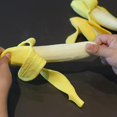 thumbnail image 5 of Juguete Antiestrés Sincero Plátano Pelado Manchado Suave, 5 of 5