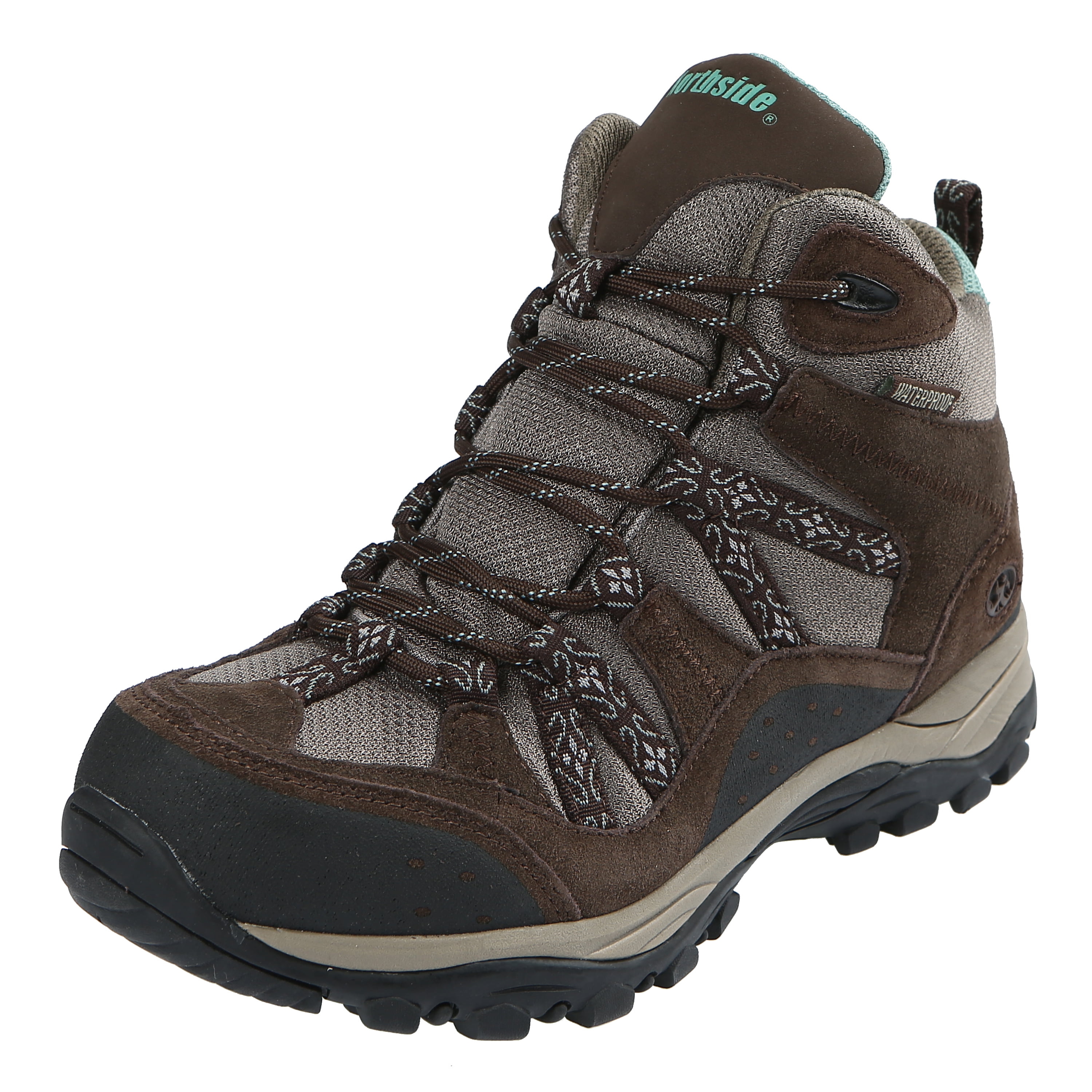 Northside Womens Freemont Leather Mid Waterproof Hiking Boot 