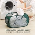 thumbnail image 2 of Pop Up Laundry Hamper,Collapsible Baskets with Handles & Side Pocket,Foldable Sturdy mesh for Laundry Room,Bathroom,Kids Room,College Dorm or Travel, 2 of 6