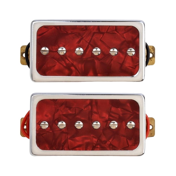 Pastillas de bobina simple universales, pastilla de jabón duradera para accesorios estilo LP. Rojo