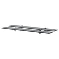 thumbnail image 1 of vidaXL Floating Shelves 2 pcs Glass 80x20 cm 8 mm, 1 of 4
