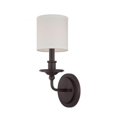 thumbnail image 1 of Savoy House Aubree 1 Light Sconce in English Bronze, 1 of 5