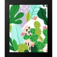 thumbnail image 2 of Vess, June Erica 15x18 Black Modern Framed Museum Art Print Titled - Party Plants IV, 2 of 5