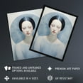 thumbnail image 2 of Anne Boleyn Modern Conceptual Oil Painting Sad Melancholic Woman Portrait Artwork Extra Large XL Wall Art Poster Print, 2 of 5