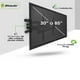 thumbnail image 2 of BRobotix Soporte de Pared 6007808 para Pantalla 32" - 85", hasta 70kg., 2 of 2