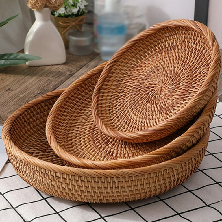 Storage Baskets for Kitchen, Storage Baskets for Pantry, Round