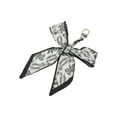 thumbnail image 5 of Unique Bargains 1 Pc Trendy Little Bow Handbag Charm Bag Accessories Black White, 5 of 5