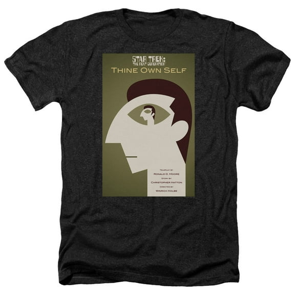 Star Trek - Tng Season 7 Episode 16 - Heather Short Sleeve Shirt - Small