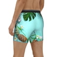 thumbnail image 3 of Rocae Tropical Pineapple for Stretch Moisture-Wicking Underwear,Men's Underwear Boxer Briefs Medium, 3 of 9