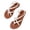 White, variant on Women's Wide Width Bohemian Flat Sandals Casual Woven Strappy Sandals Slip On Summer Flip Flop Beach Shoes Silver Size 9