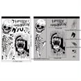 thumbnail image 1 of 1pc Halloween Skeleton Window Sticker Skull Head Bat Static Glass Window Stickers Happy Halloween Party Ghost Festival Door Wall Decor Home Decor, Room Decor, 1 of 5