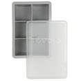 thumbnail image 3 of Tovolo King Cube Ice Tray w/Lid Oyster Gray, 3 of 7