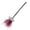 Hot Pink, variant on Red Witch Broomstick for Halloween Party, 31 Inch Plastic Broom Prop with Bow Decor, Party Supplies for Dance Parties, Stage Performances, Photo Booth Use, Halloween Gift (1 Pack)