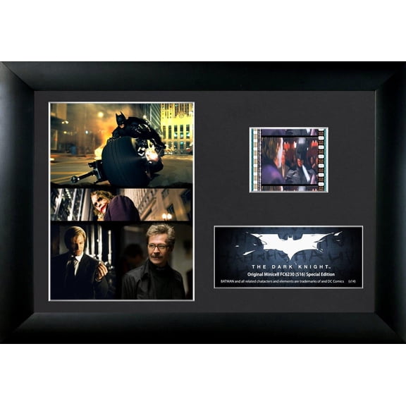 Batman: The Dark Knight (Character Collage) Minicell FilmCells Framed Desktop Presentation USFC6230