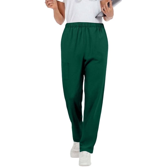 Juslio Pants for Women High Waist Plus Size Business with Pockets High Elastic Comfortable Straight Pants