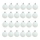 thumbnail image 2 of 24 Piezas Adornos Navideños Bolas Colgantes Esferas Decorativas Reciclables Pintables para Fácil de Colgar Manualidades Niños Aplicable en, 2 of 9