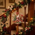 thumbnail image 2 of STPToys Christmas Decoration DIY Pearl Art Hanging Ornament Kit with Santa Claus Tree Wreath Design, Acrylic Base for Wall Door Home Holiday Decor, 2 of 6