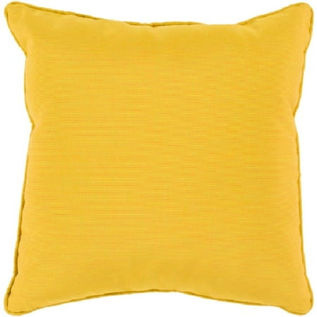 20 Piper Mustard Yellow Indoor Outdoor Decorative Throw Pillow
