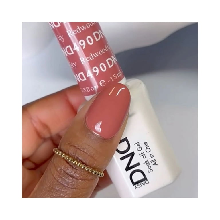 DND 490 Redwood City Gel & Matching Polish Set - Gel & Lacquer Duo