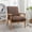 Light Brown, variant on MOONMISS Mid-Century Modern Arm Chair,Classic Vintage Open-Framed Accent Chair,Dark Brown