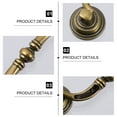 thumbnail image 5 of ULTNICE 4Pcs Antique Copper Cabinet Handles and Knobs for Kitchen Renovation 11.5X3.5X1.5in Elegant Style, 5 of 8