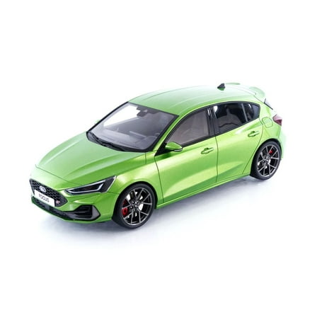 2022 Ford Focus MK5 ST Phase 2 Mean Green Metallic Limited Edition to 2000 pieces Worldwide 1/18 Model Car by Otto Mobile