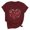Wine, variant on SOOMLON Valentines Day Tops Women Couple Valentines Gift Tunic Short Sleeve Crew Neck Shirts Funny Heart Print Blouses Fashion Valentines Outfits 2025 Army Green XL