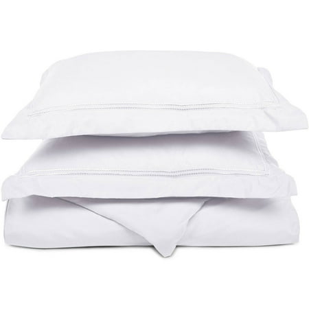 - Superior Light Weight and Super Soft Brushed Microfiber, Wrinkle Resistant Duvet Cover with 2-Line Embroidered Pillow Shams