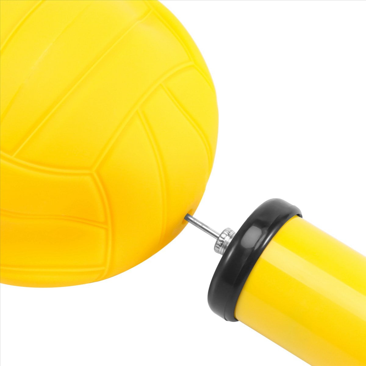 Roundnet Game Ball Replaceable Competitive Balls Mini Volleyball 18-Pack with Pump,18 x ball 6 x Pump