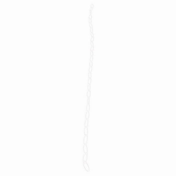 Living Accents 7035963 36 in. White Steel Sturdy Extender Chain